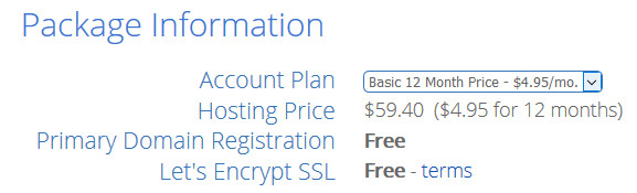 Free Domain From Bluehost